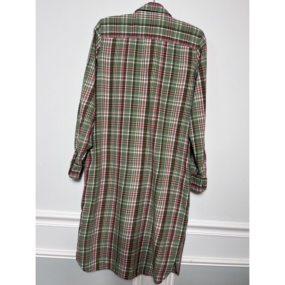 Lauren Ralph Lauren (2) Plaid Shirt Dress-Preppy-Equestrian-Cottagecore-Country - Picture 6 of 14